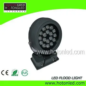 Hot sale:18w RGB outdoor floodlighting IP65