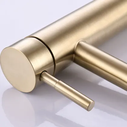 Antique American Gold Copper Faucet for Fashion Counter Basin