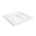 30 Inch Shower Pan SMC Composite Center Drain Shower Tray