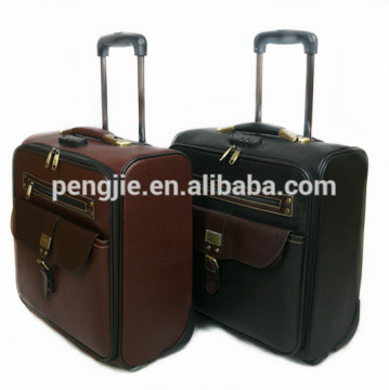 PU two wheels airport bags