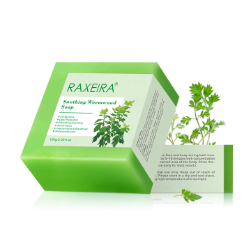 Sapone naturale di olio essenziale di wormwood per acne e prurito sollievo