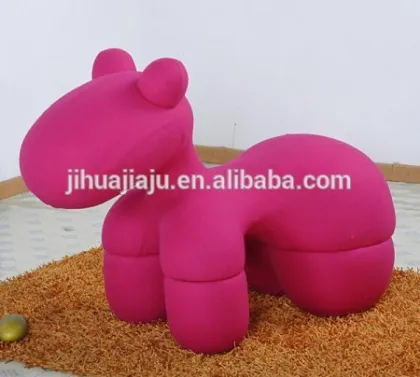 classic fiberglass pony chair/pony skin chair/fabric pony chair