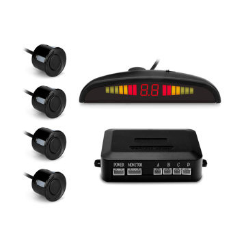 Car Auto Parktronic LED Parking Sensor System with 4 Sensors
