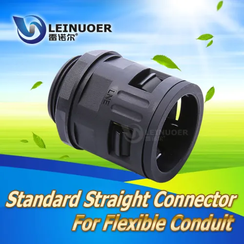 Plastic Electrical Flexible Conduit Wiring Connector, High Quality