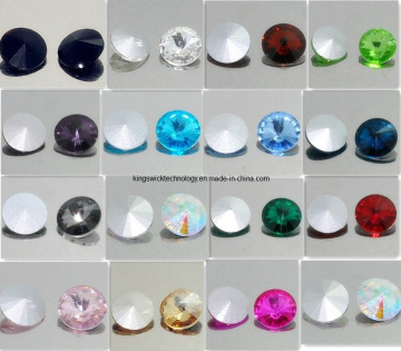 High Quality Rivoli Crystal Glass Beads 14mm