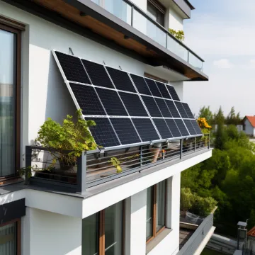 Balcony Solar System 600W - Balkonkraftwerk Solar Panel Kit