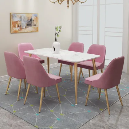 European simple modern dining table