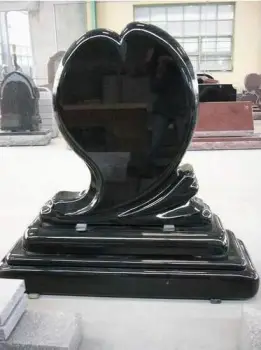 shanxi black granite tombstone