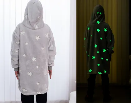 Glow In The Dark Hoodie Loungewear Set