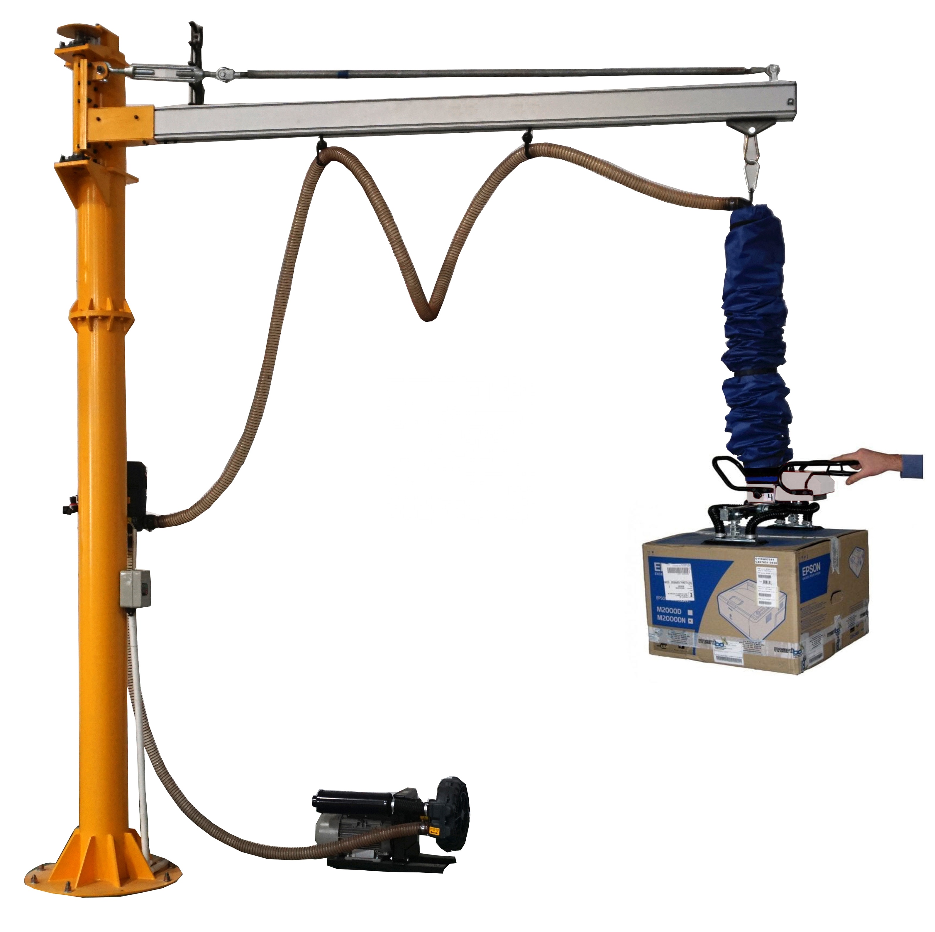 Vacuum Tube Lifter For Handling 60kg Bags In Warehouse, High Quality ...