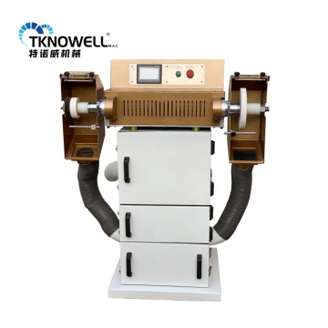 Double Station Leather Edge Grinding and Polishing Machine