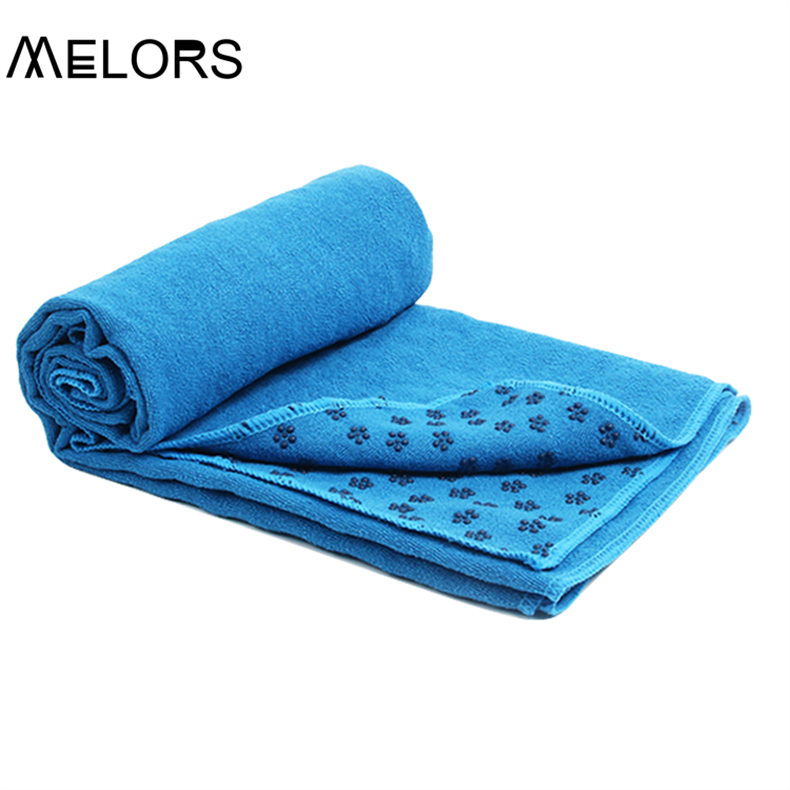 Melors Custom Logo OEM Non-Slip Gym Beach Towel