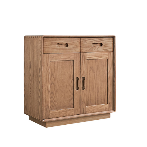 Ash Solid Wood High Quality Shoes Cabinets