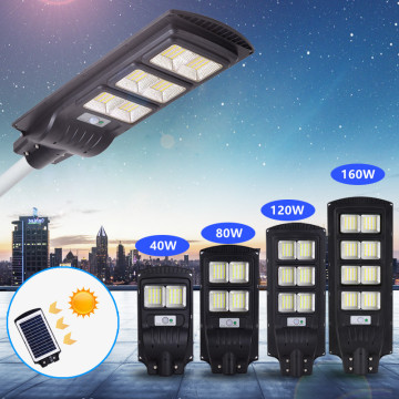 Super Bright High Lumen LED Solar Street Light with Motion Sensor - Dusk to Dawn