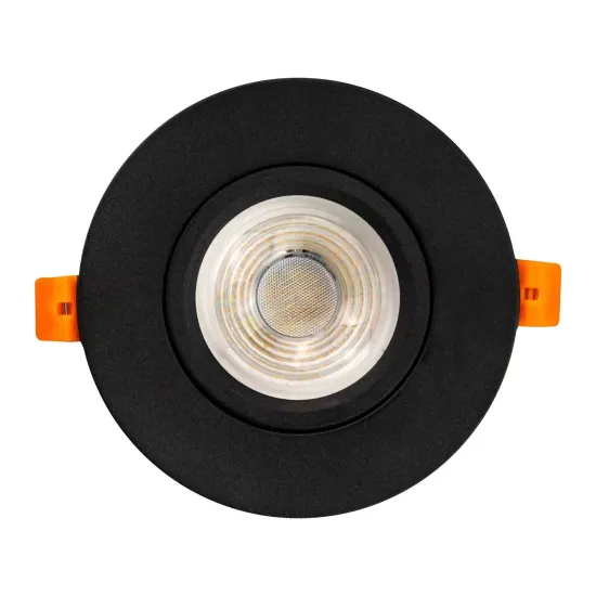 4 Inch Damp Location Swivel Canless 12W Dimmable 5CCT 360 Degree Eyeball Downlight