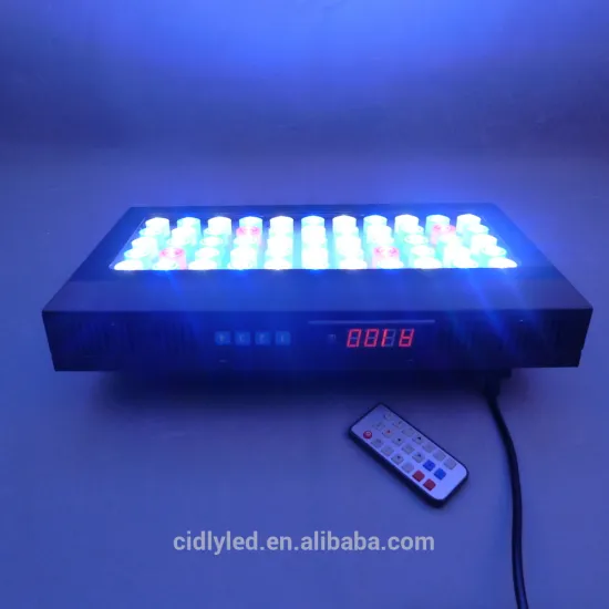 Cidly China supplier 120W aqua light 55x3W Led coral reef tank light dimmable