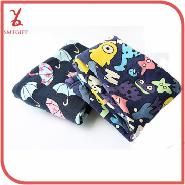 Free shipping HG16 children girls winter models plus thick velvet printed leggings