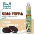 Randm Dazzle 2000 Puflar Tek Kullanımlık Vape Cihazı% 5