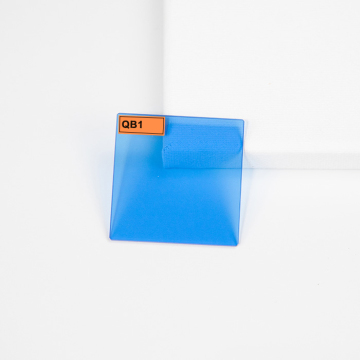 Choose absorption type Blue optical glass QB1