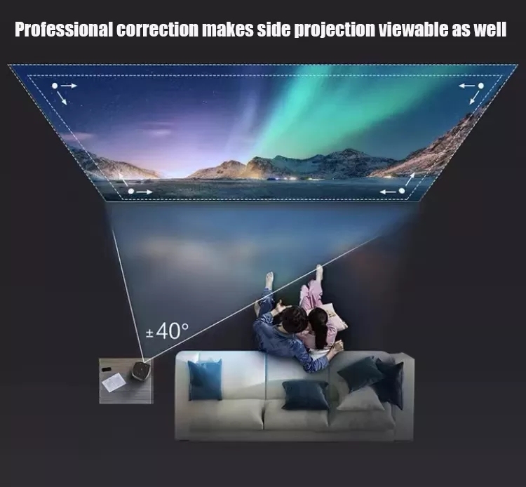 Portable Mini Pocket 3D 1080P Dlp Digital Projector