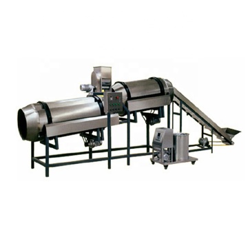Double Single Roller Seasoning Tumbler for Banana Chips and Nuts Roasting & Flavoring
