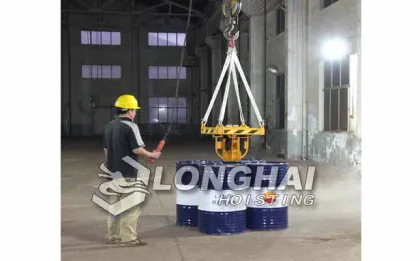 forklift drum lifter/manual drum lifter/ oil drum lifter