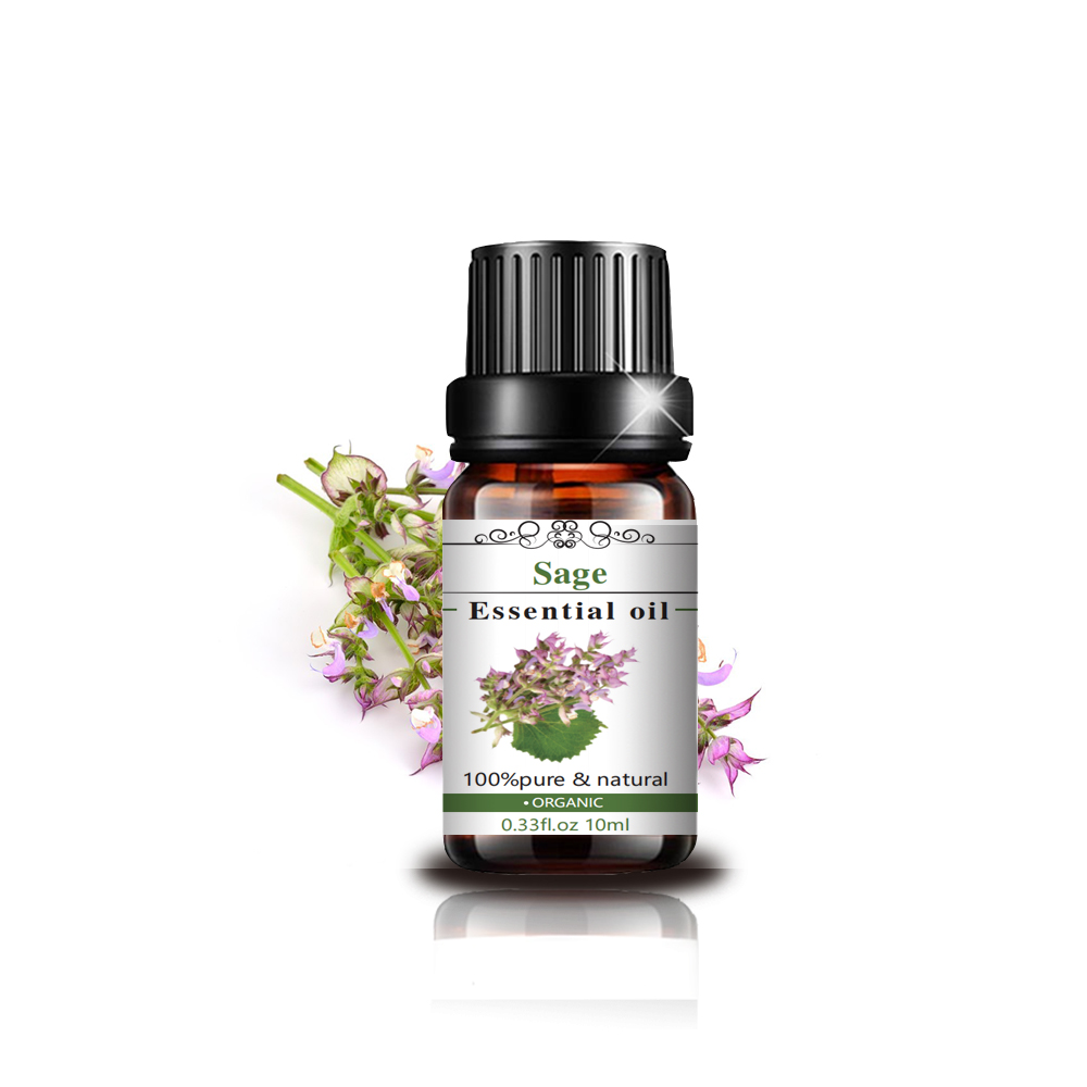 Top Sage Essential Oil 100% Natural Organic Clary Sage Oil