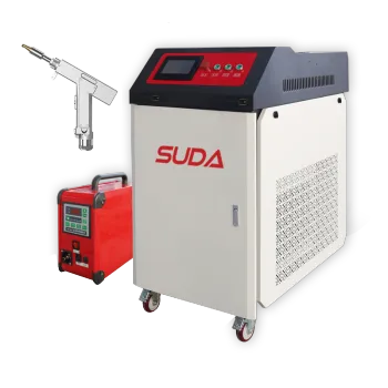 SUDA 1500W High Speed Handheld Welding Cutting Fiber Laser Machine for Stainless Steel