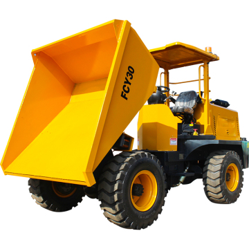 4WD 1-Tonne bis 3-Tonnen-Mini-Standort Dumpers für erdbewegte Bauarbeiten in Peru und Chile