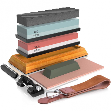 400/1000 and 3000/8000 Grit Knife Sharpener Kit