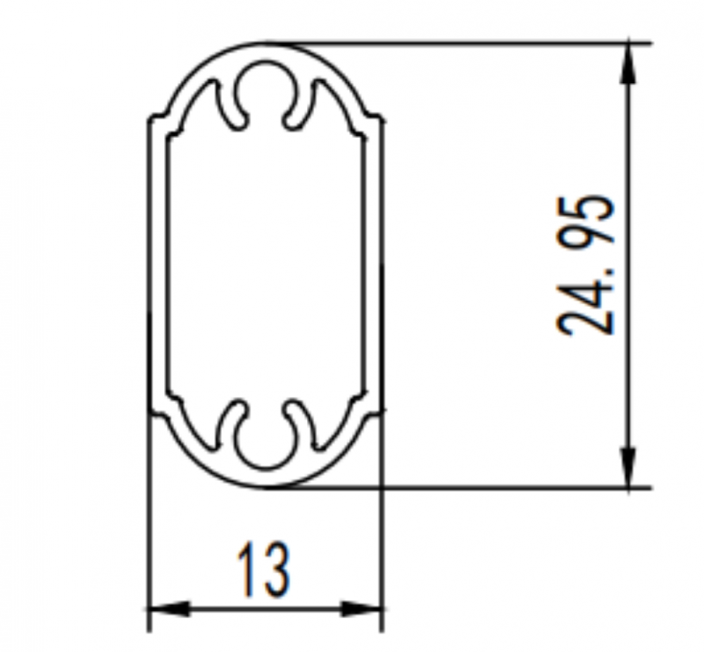 aluminium extrusion mold for energy saving folding door