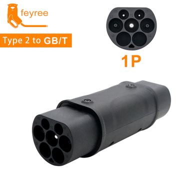 Type 2 to GB/T Type 1 J1772 to Type 2 to Schuko Electric Car Adapter for Tesla