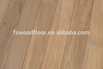 unfinished parquet wood flooring - teak