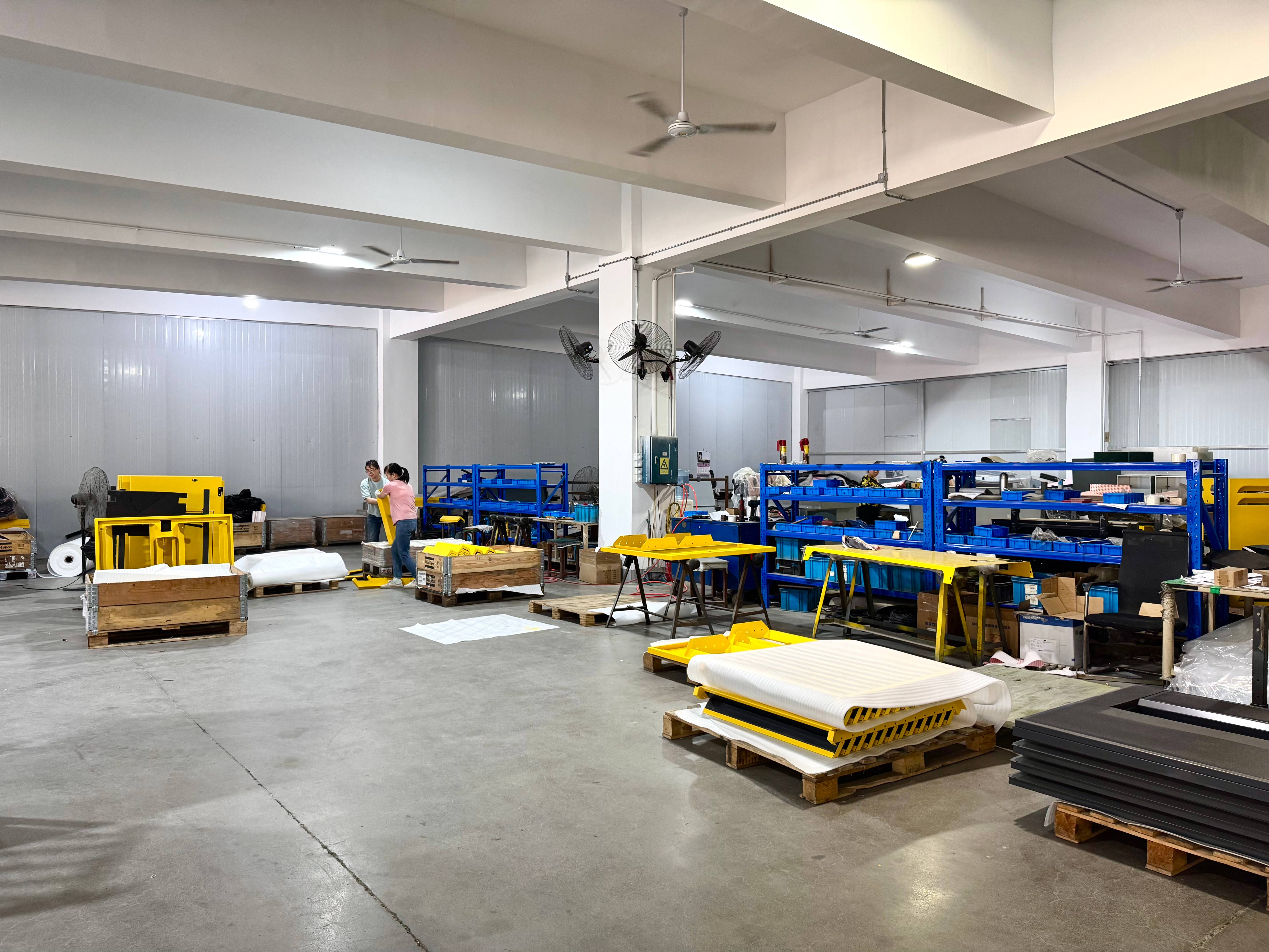 product assembly area