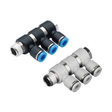 PHT (3) -Serie durch pneumatische Röhrchen Schnelleinsatzstecker