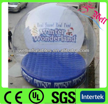 Inflatable Custom Snow Globe, Ideal for Christmas Decoration