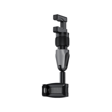 Universal Car Rearview Mirror Mobile Phone Holder: 360° Rotatable, Adjustable, and Foldable Cell Phone Mount for Vehicle Rearview Safety