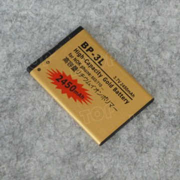 High Capacity gold Business Battery for Nokia 603 710 BP-3L , made in China