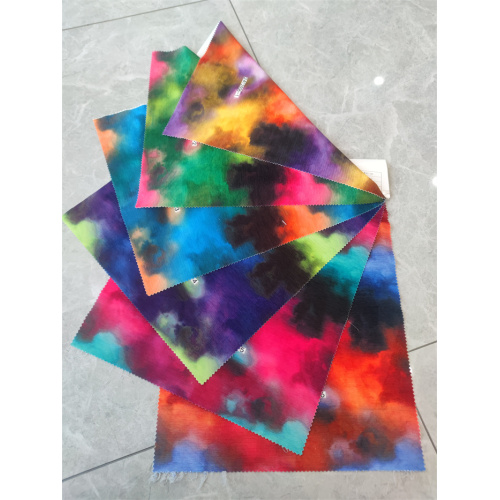 100% Polyester Digital Printing Chenille Lurex Fabric