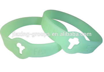 Wholesale custom logo print silicone allergy bracelet