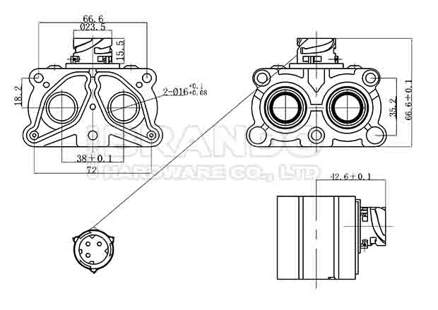 Dimension of BB16051069 Solenoid Coil: