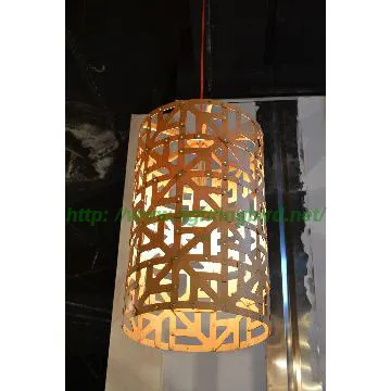Update decorative wood pendant  lighting for indoors