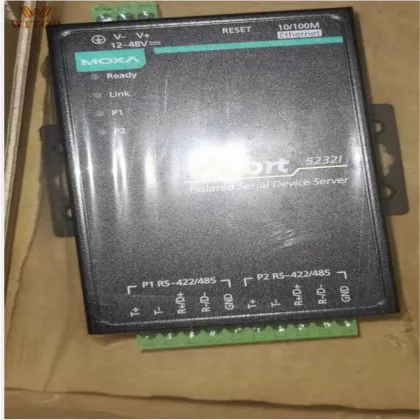 MOXA NPort 6250 5-Port Unmanaged Ethernet Switch - Original & In Stock