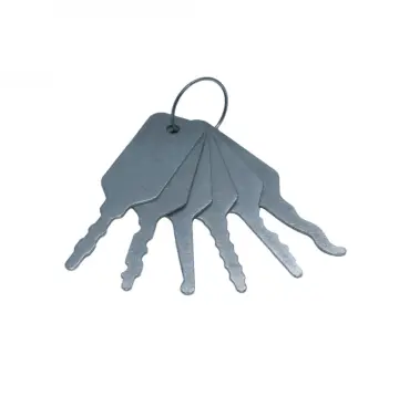 Medium Jigglers 6pcs Micro Jigglers Locksmith Tools