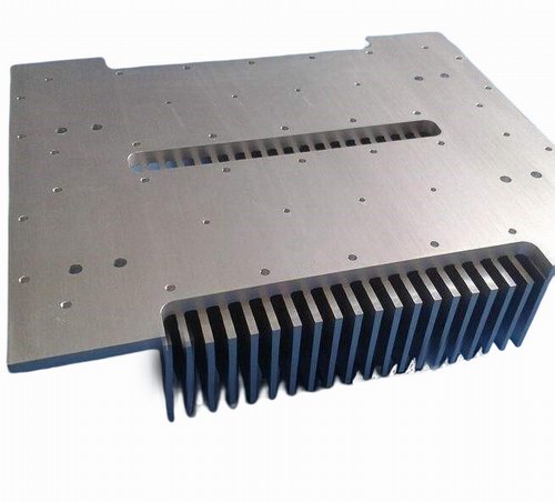 High speed rail heatsinks