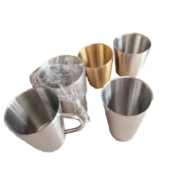 Stainless steel tea cup
