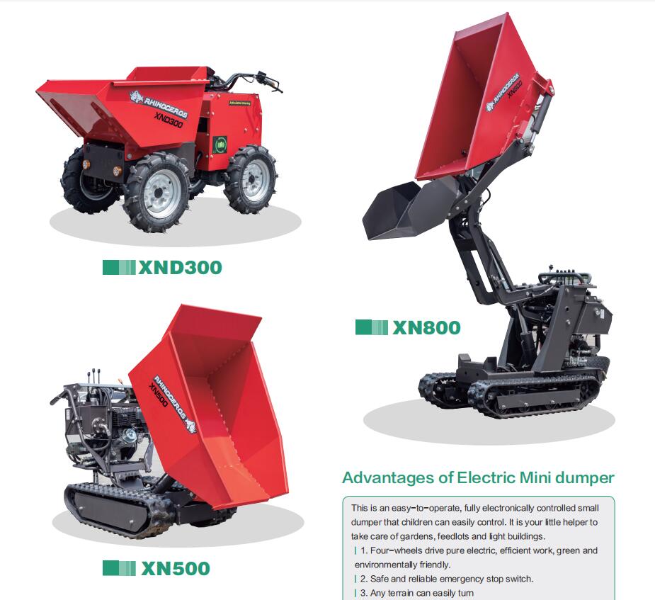 Garden Mini Dumper Truck 500kg