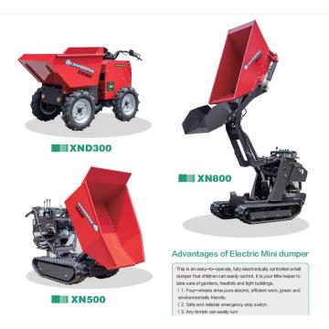 Садовый мини -грузовик 500 кг XN500 Mini Power Barrow