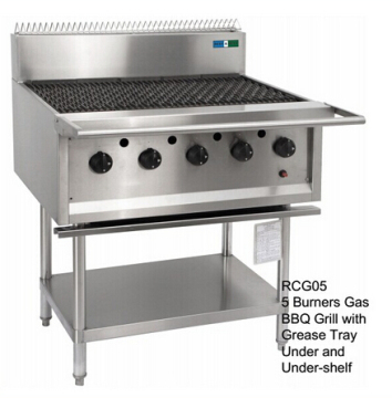 Guangzhou BBQ Grill with grease tray under for sale