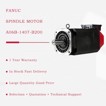 Originale A06B-1407-B200 Songwei Electric AC Mandrino Motore con garanzia di 1 anno-In magazzino